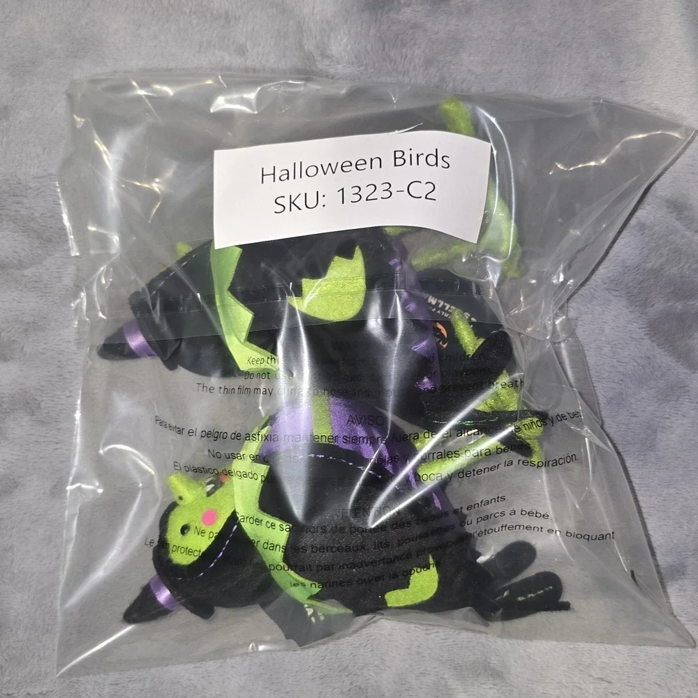 2 Target 2024 Hyde and EEK!‎ Spellma Halloween Witch Bird (2 LOT)